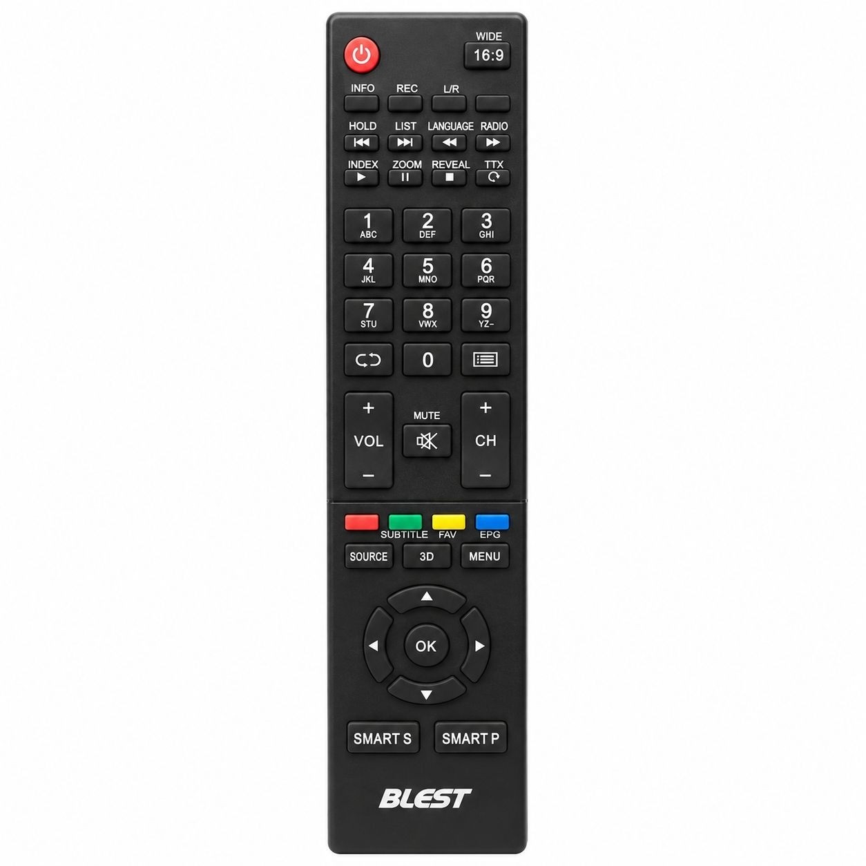 کنترل تلویزیون بلست Blest اصلی با برد قوی