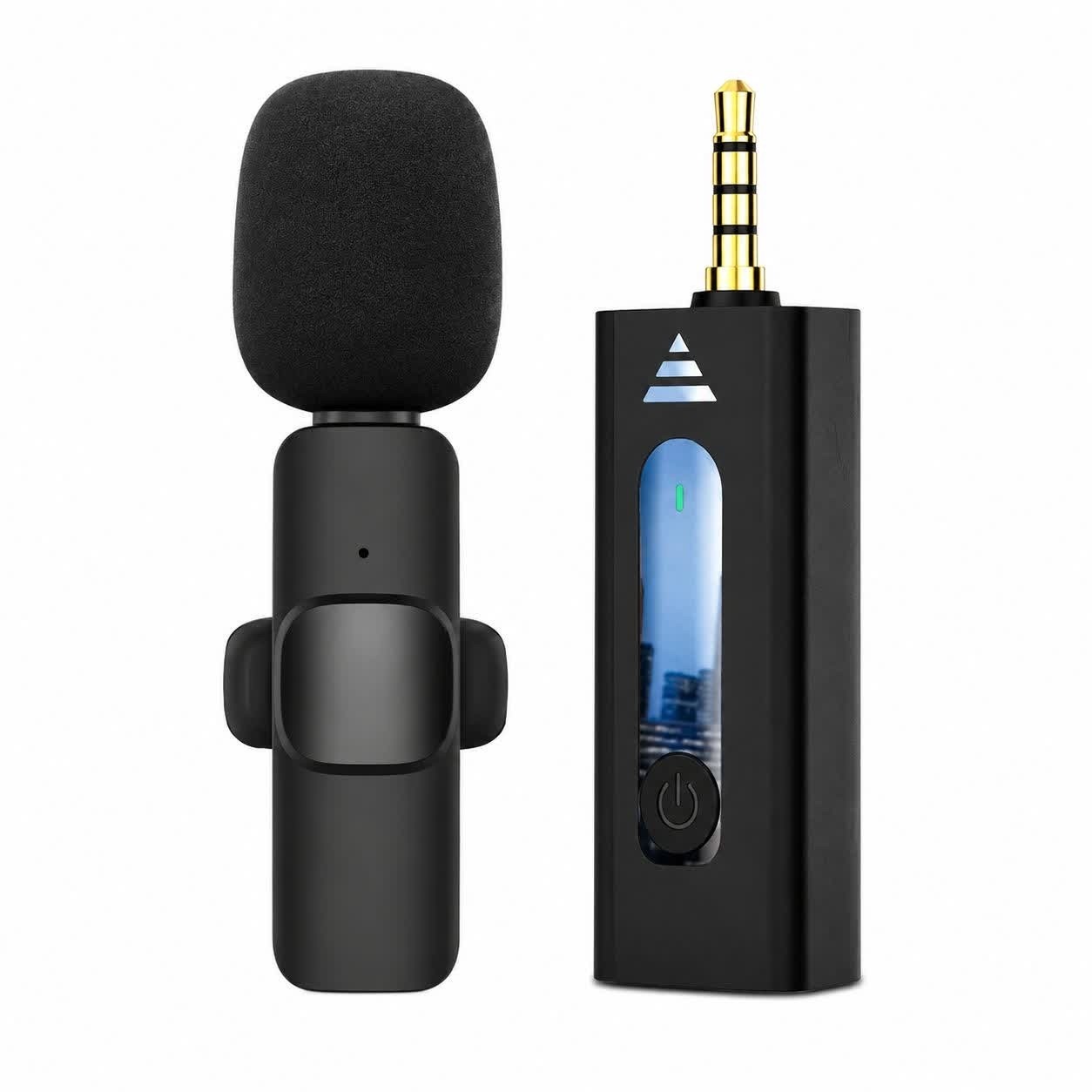 میکروفون یقه ای بی سیم DETEX+ مدل DMW33-AUX اصلی میکروفون وایرلس AUX مناسب تولید محتوا ولاگ، مصاحبه لایو وکلاس آنلاین