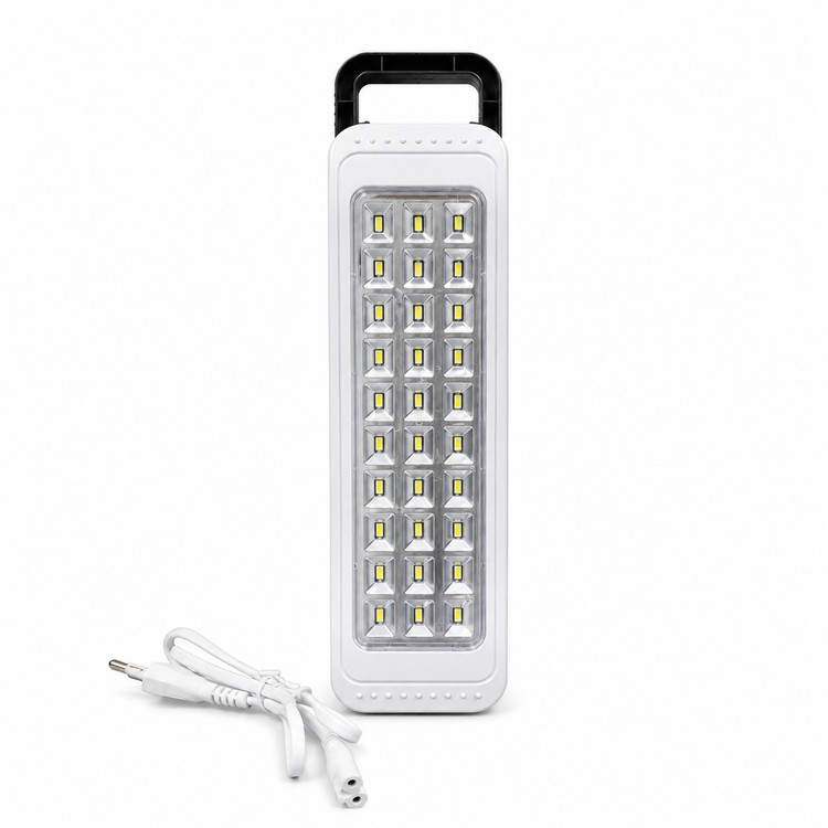 چراغ اضطراری شارژی مدل WD-823A اصلی دارای 30 SMD با نوردهی طولانی مناسب زمان قطعی برق