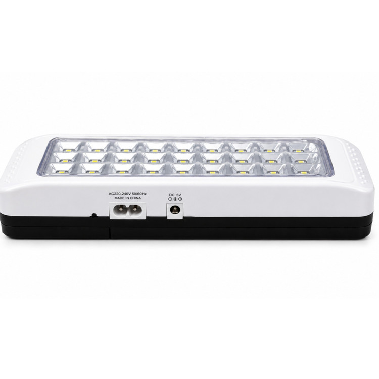 چراغ اضطراری شارژی مدل WD-823A اصلی دارای 30 SMD با نوردهی طولانی مناسب زمان قطعی برق