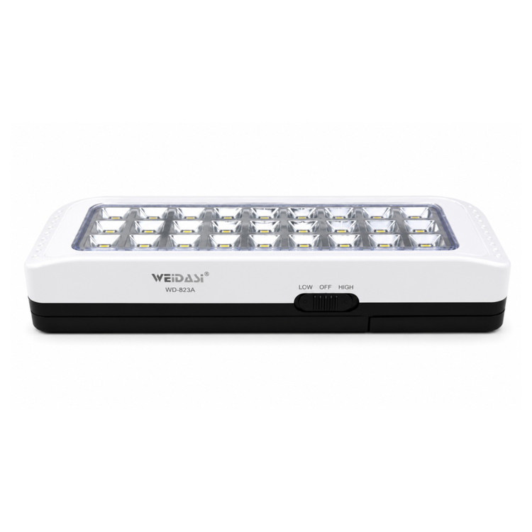 چراغ اضطراری شارژی مدل WD-823A اصلی دارای 30 SMD با نوردهی طولانی مناسب زمان قطعی برق