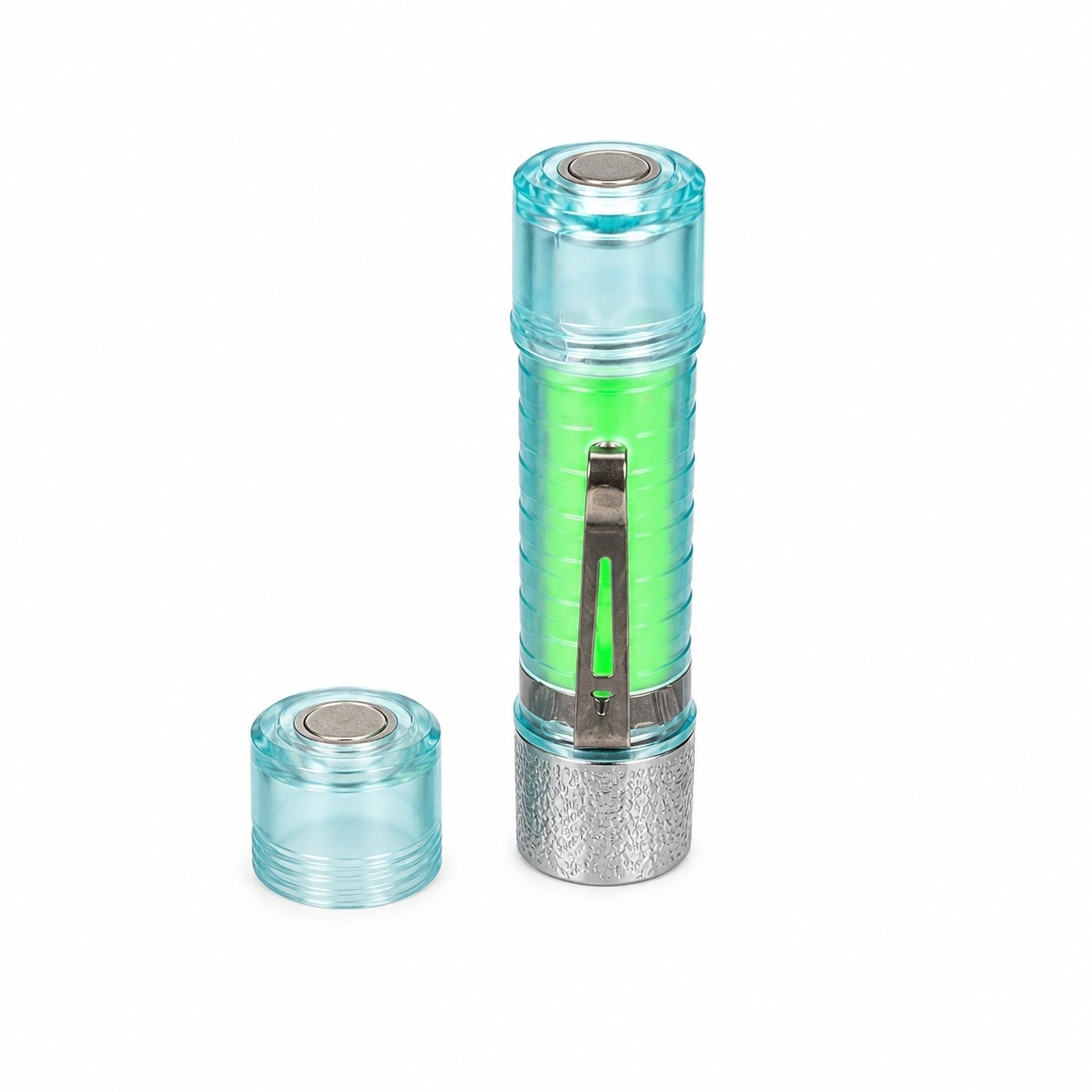 چراغ قوه شارژی چندکاره LED مدل ZY-1023 چراغ قوه USB با آهنربا، نور پلیسی، چراغ هشدار گیره فلزی و بدنه ضدآب IPX5