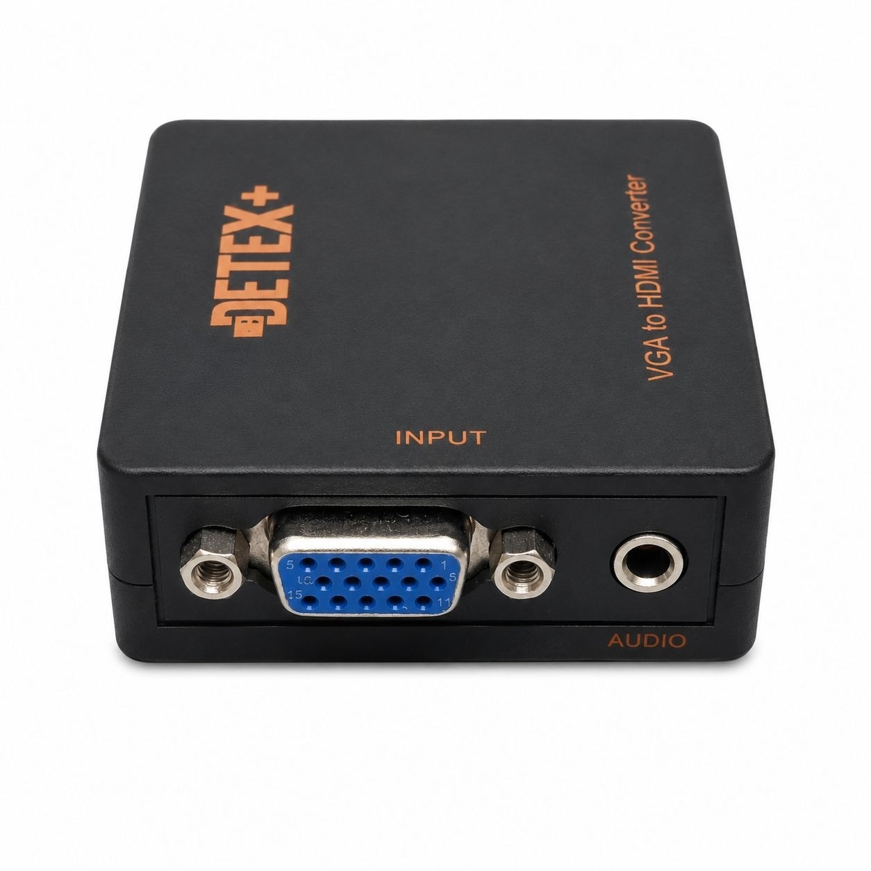 مبدل تبدیل تصویر و صدا VGA به HDMI دیتکس DETEX تبدیل خروجی VGA کامپیوتر به HDMI تلویزیون