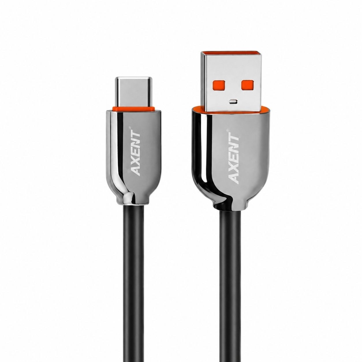 کابل شارژ USB به Type-C اکسنت AXENT مدل E01 کابل شارژ سریع تایپ سی فست شارژ مقاوم با قابلیت انتقال اطلاعات مناسب انواع