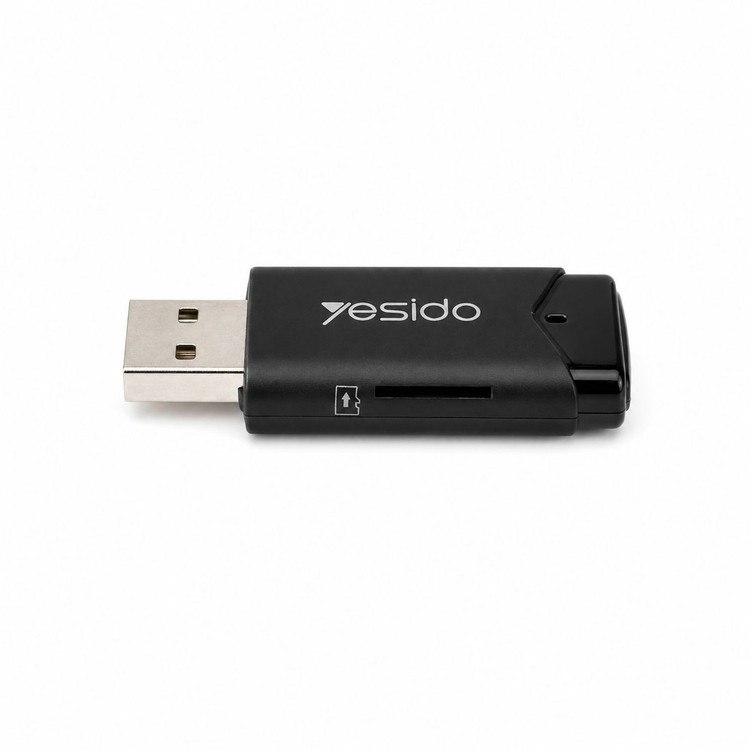 گیرنده بلوتوث USB به AUX یسیدو مدل YESIDO YAU40 دانگل بلوتوث خودرو Bluetooth 5.0 با قابلیت مکالمه و پخش موسیقی HD