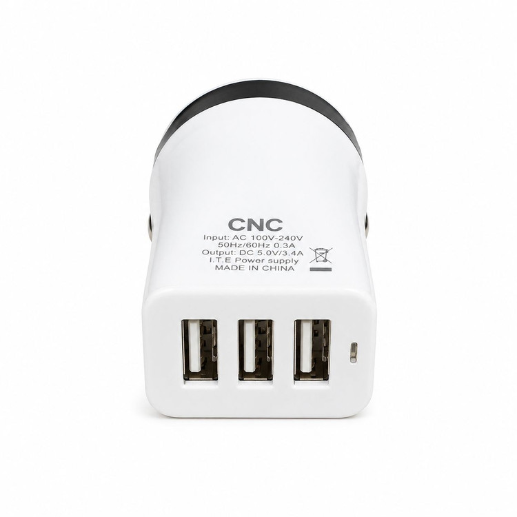 مبدل برق مسافرتی CNC مدل All in One تبدیل دوشاخه یونیورسال 110 تا 250 ولت + 2 پورت USB + محافظ نوسان برق