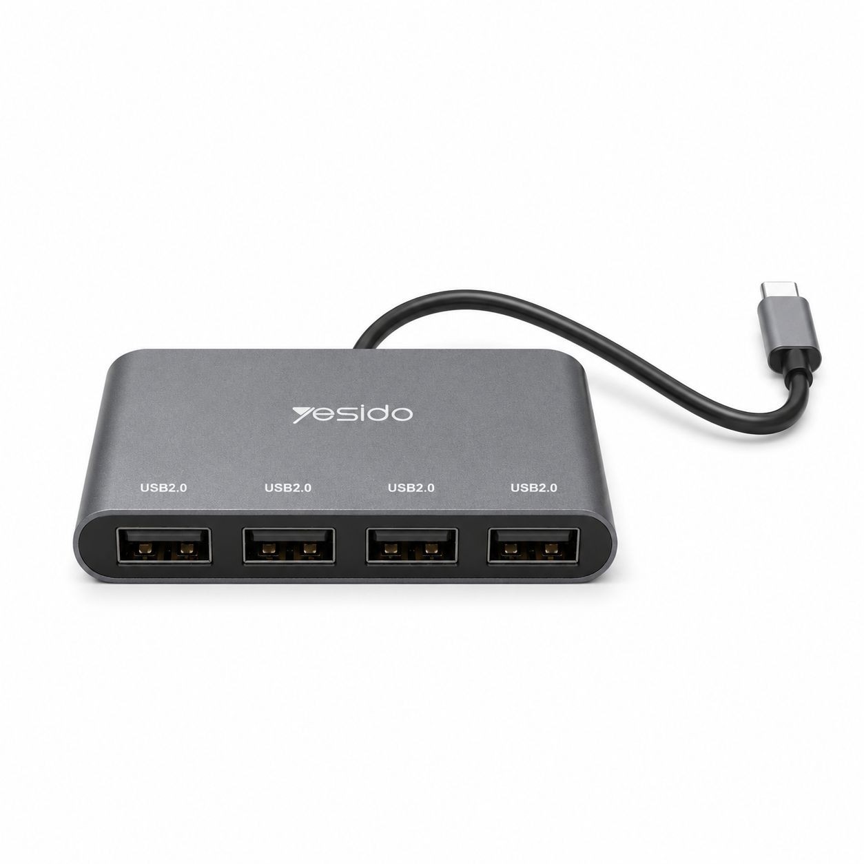 هاب USB چهار پورت Type-C یسیدو مدل HB13 اتصال همزمان 4 دستگاه USB