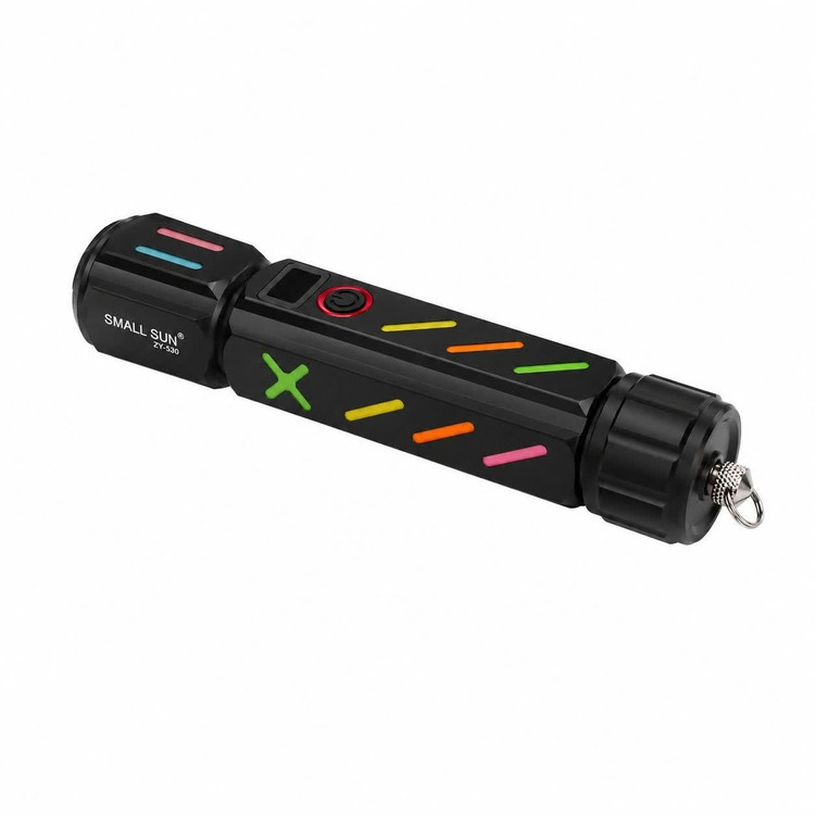 چراغ قوه شارژی LED چندکاره پاوربانک دار COB با آهنربا و USB-C با قابلیت زوم اورجینال