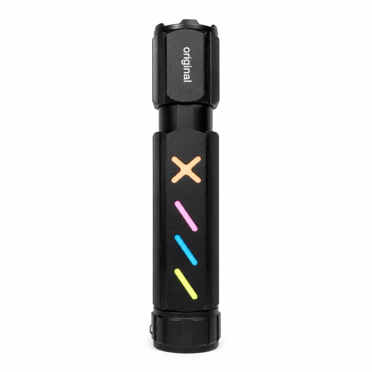 چراغ قوه شارژی LED چندکاره پاوربانک دار COB با آهنربا و USB-C با قابلیت زوم اورجینال
