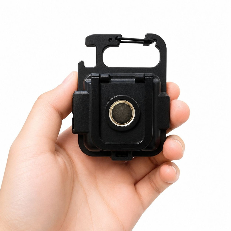 چراغ قوه جاسوئیچی شارژی COB پرنور مدل Keychain Light مناسب خودرو، کمپینگ و سفر