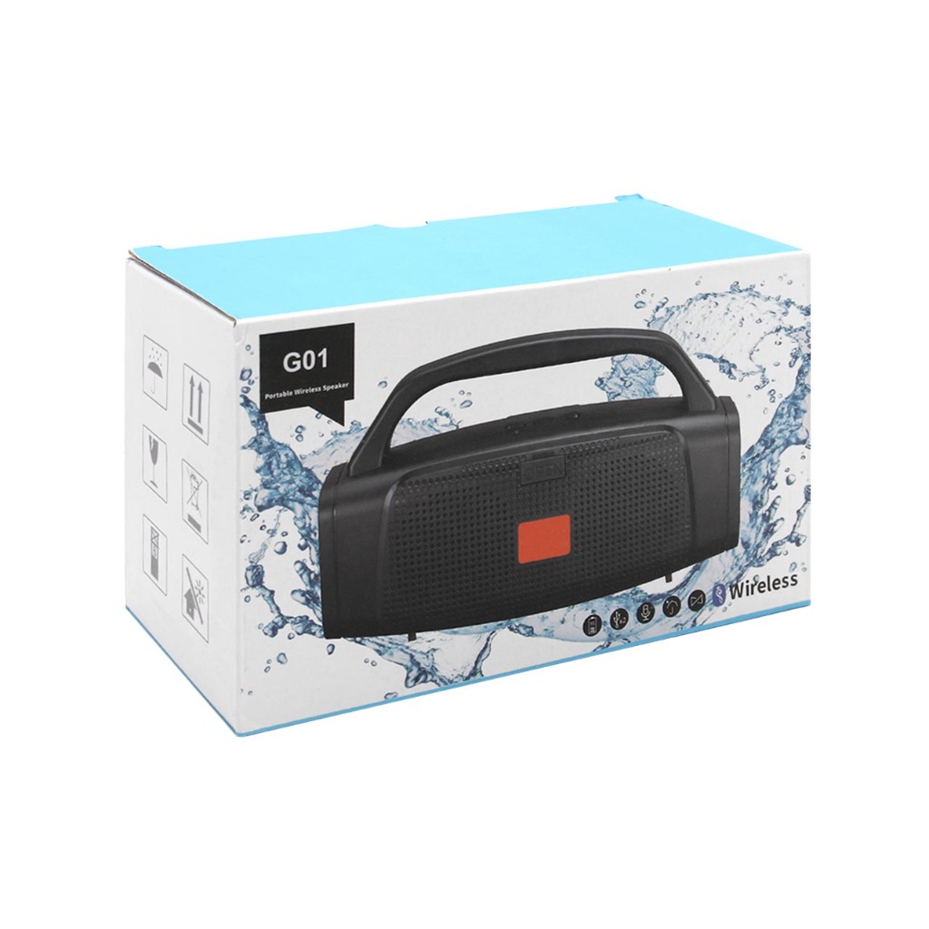 اسپیکر شارژی بی سیم قابل حمل Portable مدل G01- مشکی