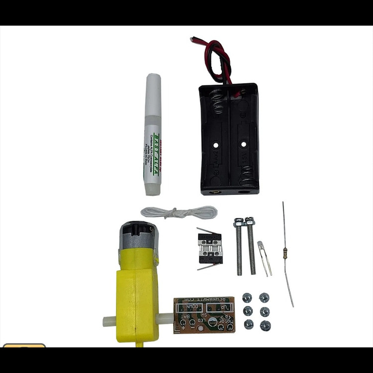 کیت آموزشی مدل کیت سازه حرکتی پایه نهم آسانسور چوبی کد hp123