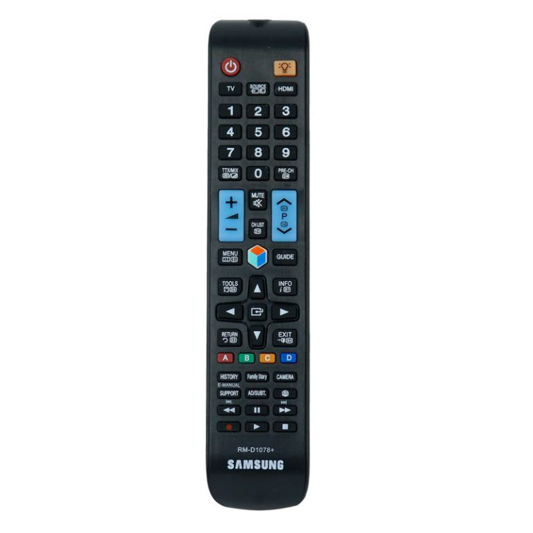 کنترل تلویزیون سامسونگ کلید پلاتینی Samsung RM-D1078 اورجینال