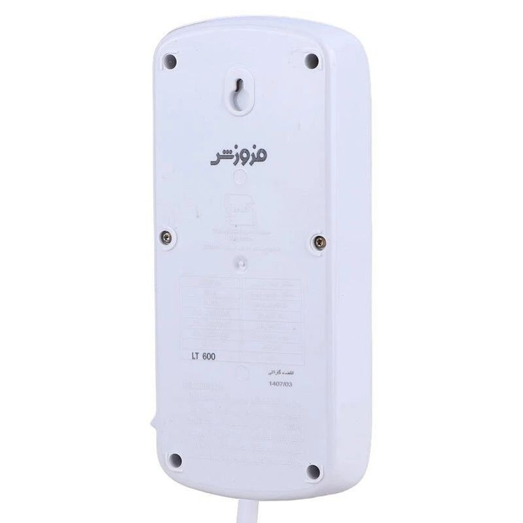محافظ برق صوتی تصویری لوتوس فروزش LT600D دیجیتال 6 خانه ارتدار با کابل 1.8 متری