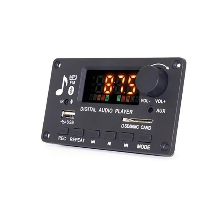 ماژول پخش کننده بلوتوثی آمپلی فایر دار مدل KH-G022 با آمپلی فایر 2x40 وات، پشتیبانی از بلوتوث نسخه 5، درگاه USB و کارت ح