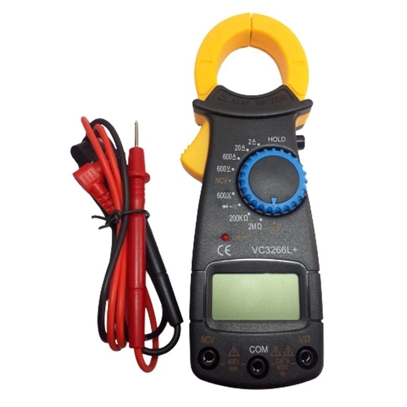 مولتی متر کلمپی دیجیتال VC3266L+ آمپرمتر کلمپی با اندازهگیری جریان AC تا 600 آمپر
