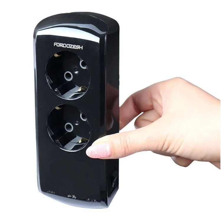 محافظ ولتاژ ارتدار 2 خانه دیجیتال دیواری فروزش مدل لوتوس LT200DW محافظ لباسشویی و ظرفشویی 4000VA