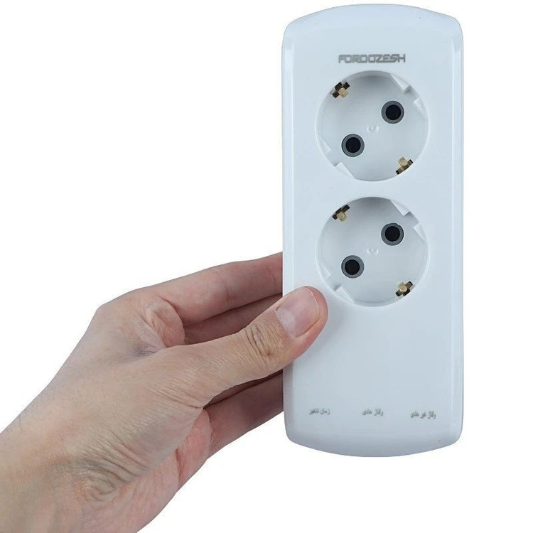 محافظ ولتاژ ارتدار 2 خانه دیجیتال دیواری فروزش مدل لوتوس LT200DW محافظ لباسشویی و ظرفشویی 4000VA