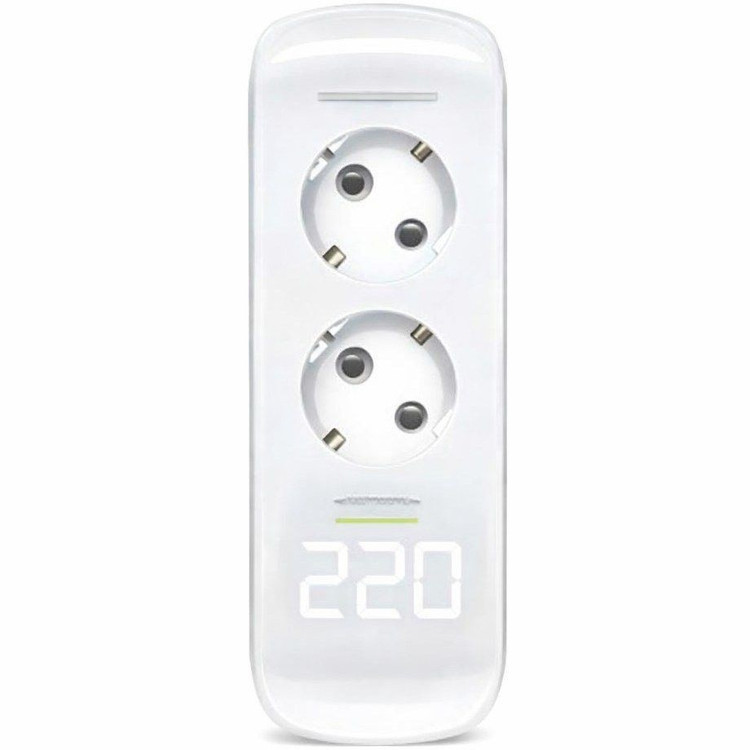 محافظ ولتاژ ارتدار 2 خانه دیجیتال دیواری فروزش مدل لوتوس LT200DW محافظ لباسشویی و ظرفشویی 4000VA