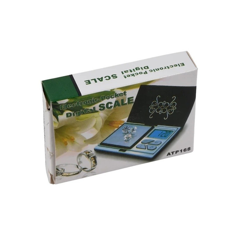 ترازوی جیبی دیجیتال مدل ATP-168 اصلی ظرفیت 200 گرم، دقت 0.01 گرم، ترازوی طلا و جواهر با نمایشگر LCD