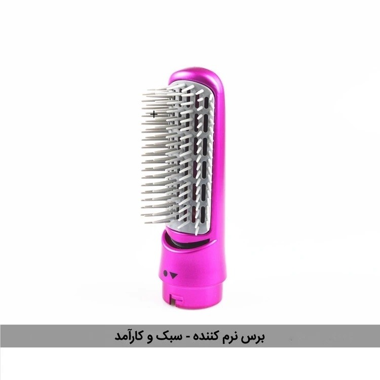 سشوار برسدار حالتدهنده 5 کاره مدل TP-5+1 اصلی 5 سری کاربردی، 3 سرعت و موتور AC مناسب برای انواع مو