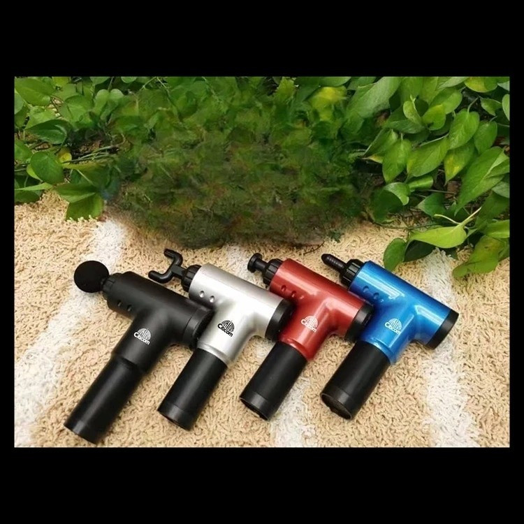 ماساژور تفنگی سیتیکام مدل Q-L820 اصلی 6 سطح سرعت، 5 سری قابل تعویض و باتری شارژی مناسب برای کاهش درد های عضلانی و گرفتگی