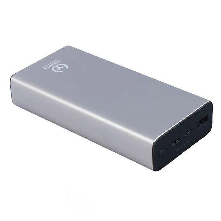 پاوربانک فست شارژ 25 وات با ظرفیت 20000mAh یوشیتا مدل Yoshita YP-020 اصلی سایز بزرگ، ظرفیت واقعی 20000، نمایشگر LCD، منا