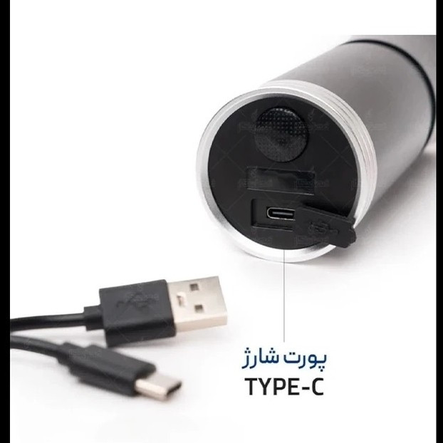 چراغ قوه یووی(فرابنفش) زوم دار شارژی و ضدآب سیتیکام مدل CT-901 اصلی 4 رنگ نور مهتابی، زرد، آبی و بنفش یووی 12 حالت نورده