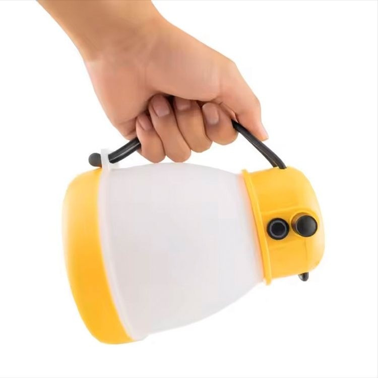 چراغ قوه کمپینگ شارژی مدل CH-22035 اصلی چراغ کمپینگ ضد آب و ضد ضربه با نور 500 لومن، قابلیت پاوربانک و طراحی زیبا