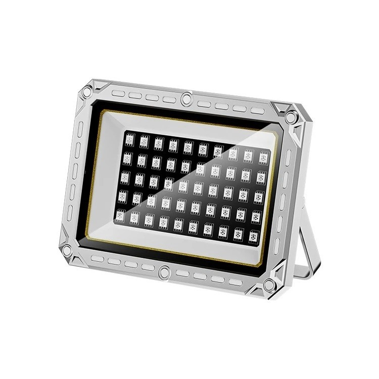 پروژکتور شارژی مگنتی RGB مدل W8139-6 اصلی نورپردازی حرفهای و قابل تنظیم مناسب برای مواقع اضطراری، قطعی برق، کمپینگ و شر