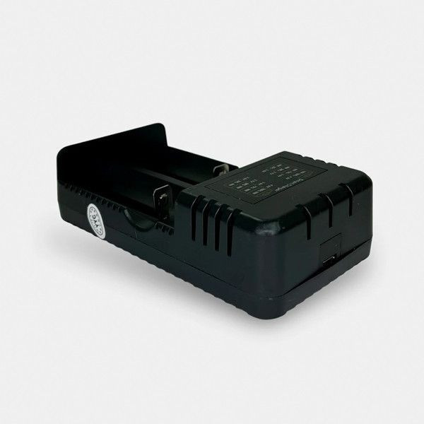 شارژر هوشمند دو شیار اصلی HWD مدل HD-8991B با نمایشگر مناسب باتری لیتیومی 18650، 14500، 16340، 18350 و 26650