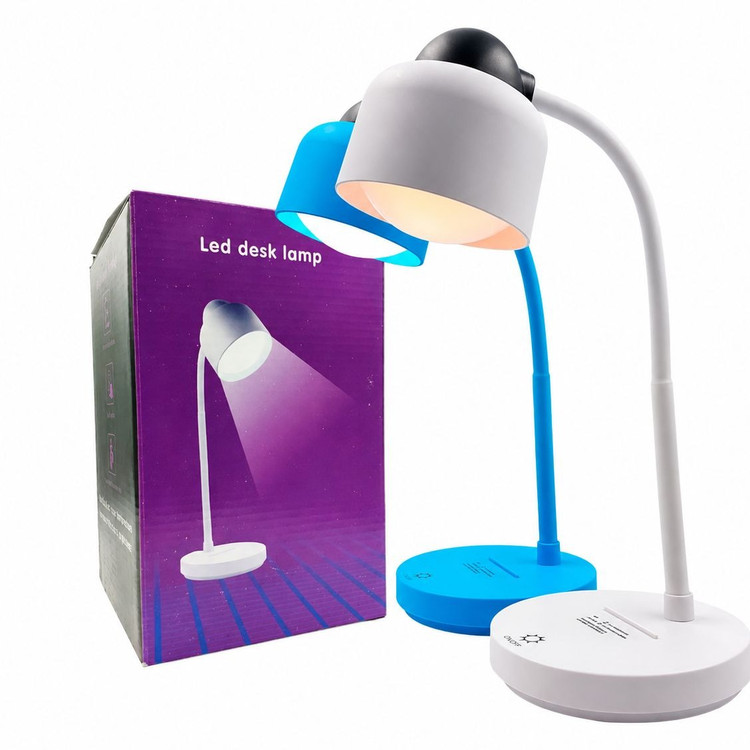 چراغ مطالعه LED شارژی لمسی مدل T-28 دیمردار و تغییر رنگ نور