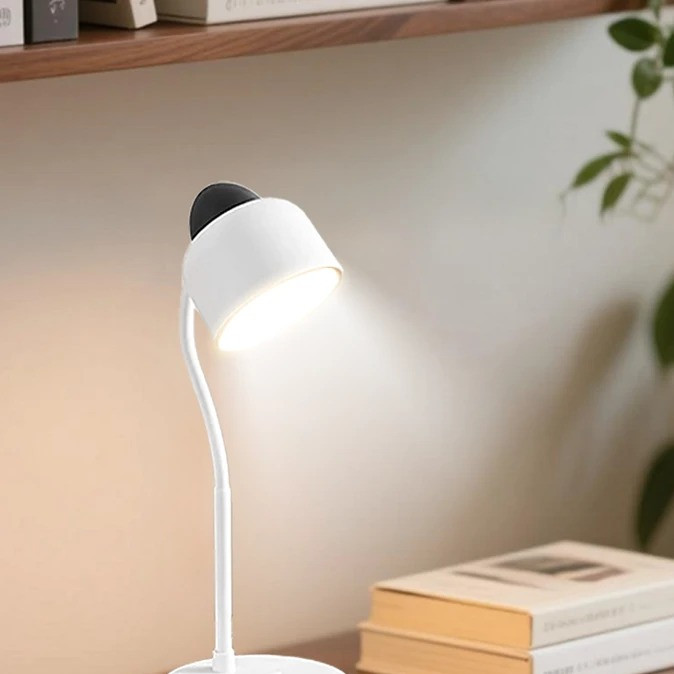 چراغ مطالعه LED شارژی لمسی مدل T-28 دیمردار و تغییر رنگ نور