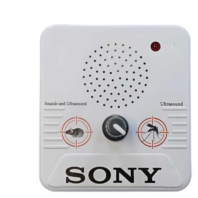 دستگاه دفع حشرات سونی SONY مدل مغناطیسی ولومدار دفع حشرات و ... با امواج فراصوت و تنظیم فرکانس