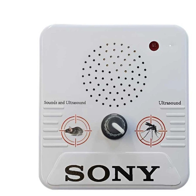 دستگاه دفع حشرات سونی SONY مدل مغناطیسی ولومدار دفع حشرات و ... با امواج فراصوت و تنظیم فرکانس