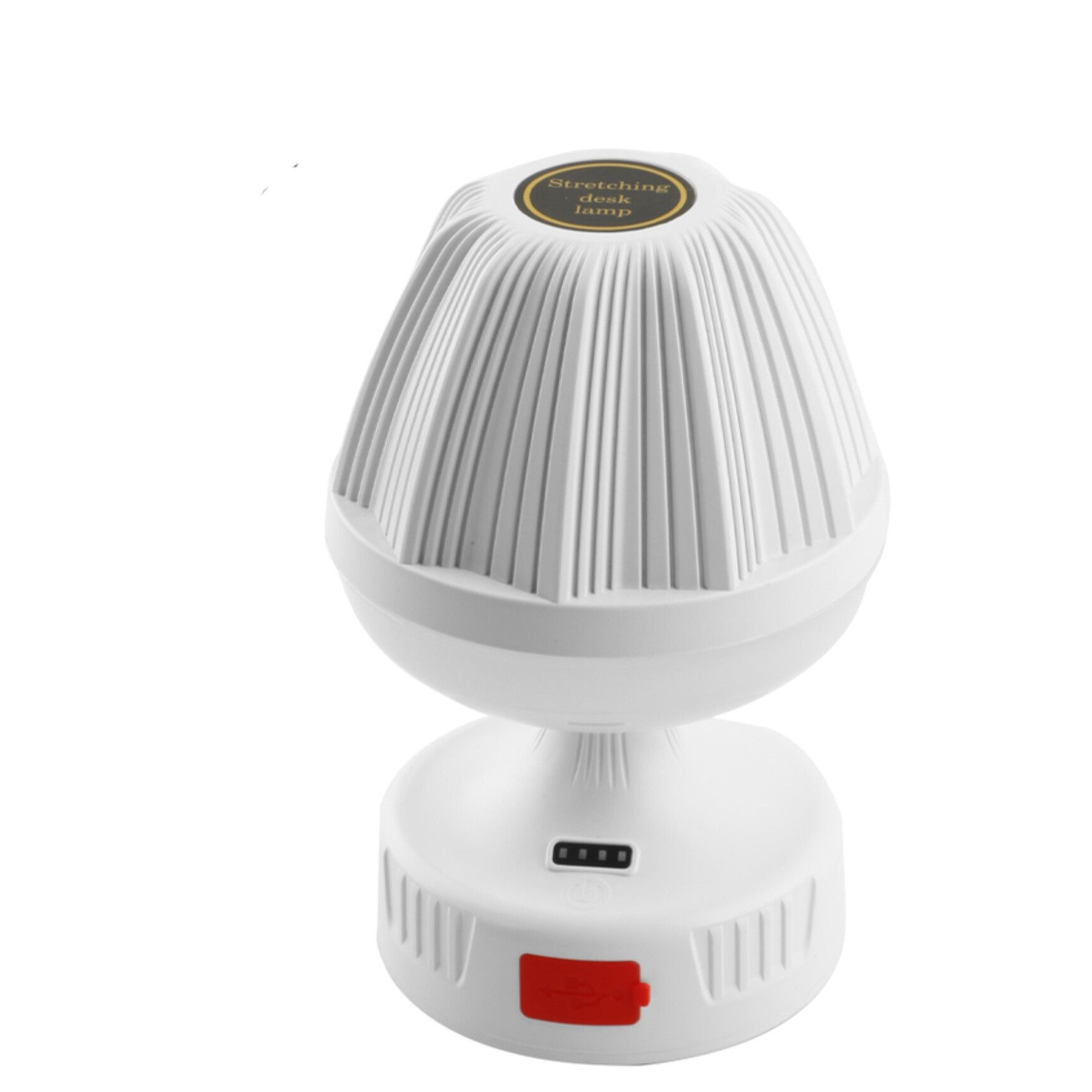 آباژور شارژی رومیزی LED مدل 009 قارچی چراغ خواب لمسی با نور 1000 لومن و باتری 18650