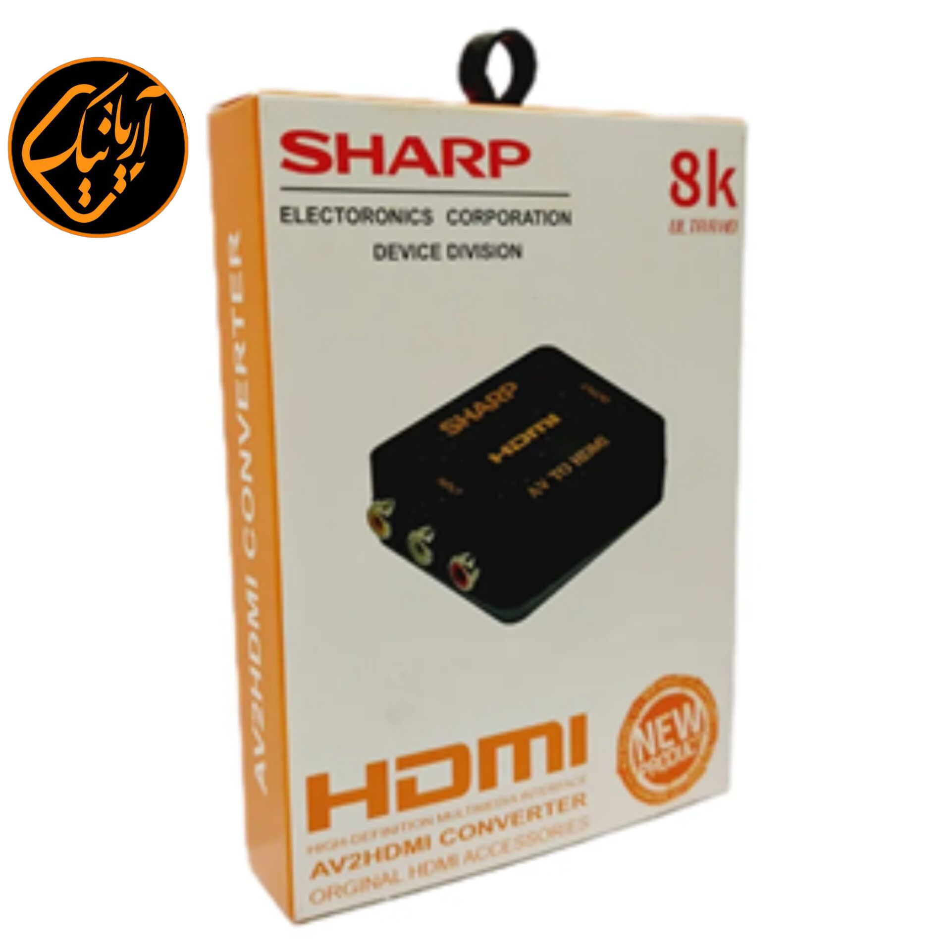 مبدل AV به HDMI یا سه فیش RCA به HD مخصوص نصب دستگاههای قدیمی به تلویزیونهای جدید
