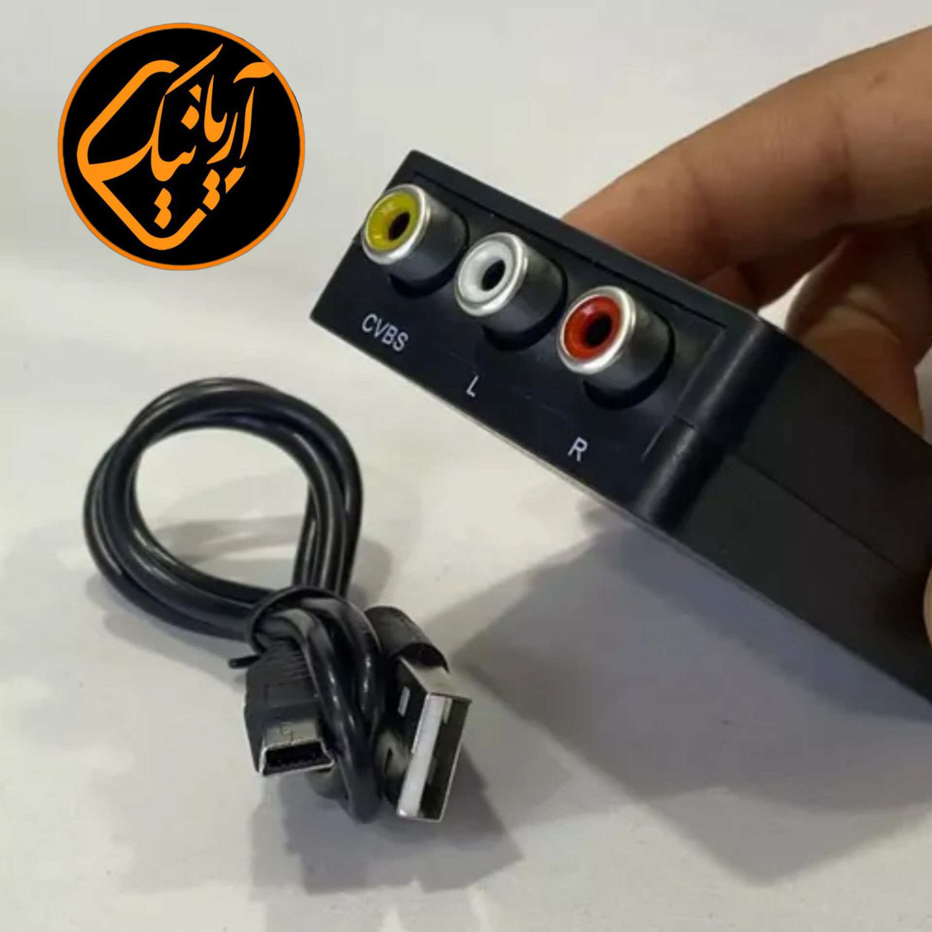 مبدل AV به HDMI یا سه فیش RCA به HD مخصوص نصب دستگاههای قدیمی به تلویزیونهای جدید