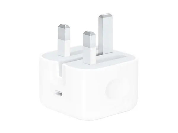 شارژر اصلی اپل ۲۰ وات USB-C مدل MUVT3B/A با پین تاشو اورجینال