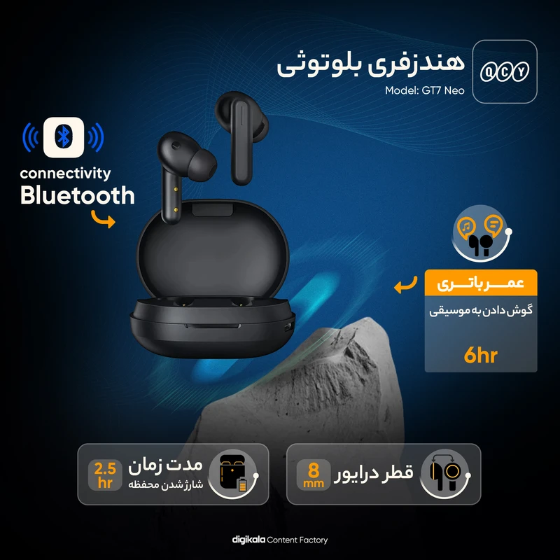 هندزفری بلوتوثی هایلو مدل Haylou GT7 Neo