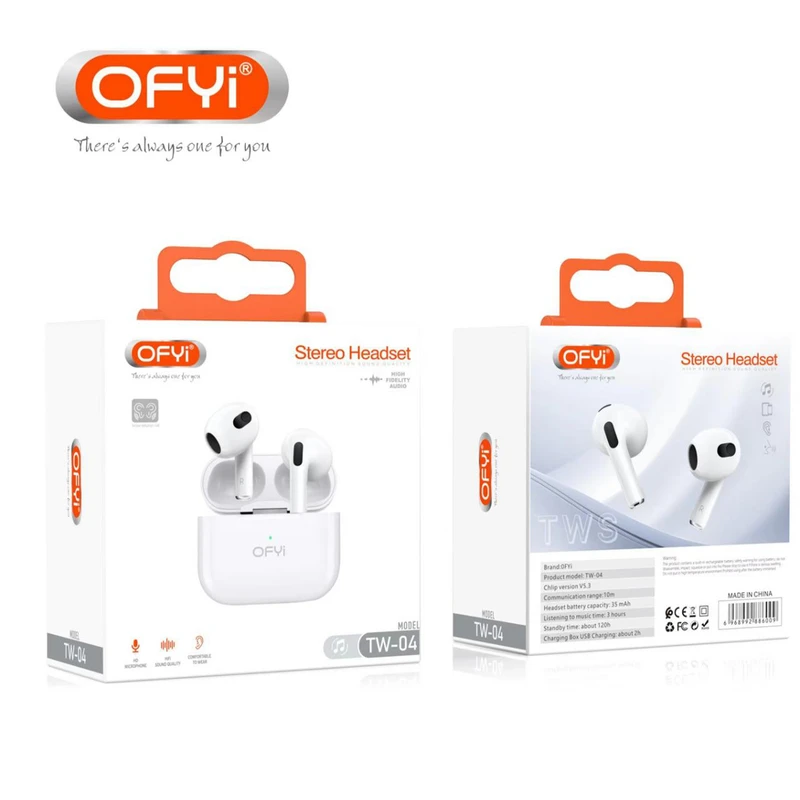 هندزفری بلوتوثی اوفی مدل OFYi TW-04