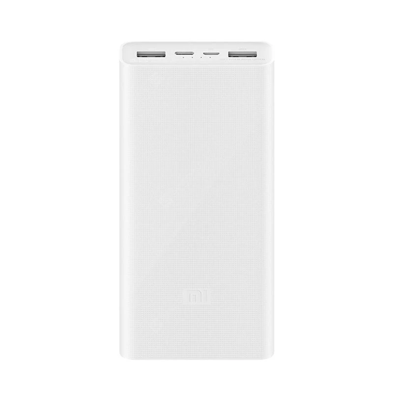 پاوربانک ۲۰۰۰۰ میلیآمپر شیائومی مدل Xiaomi Mi Power Bank 3 PLM18ZM فست شارژ ۱۸ وات دوطرفه
