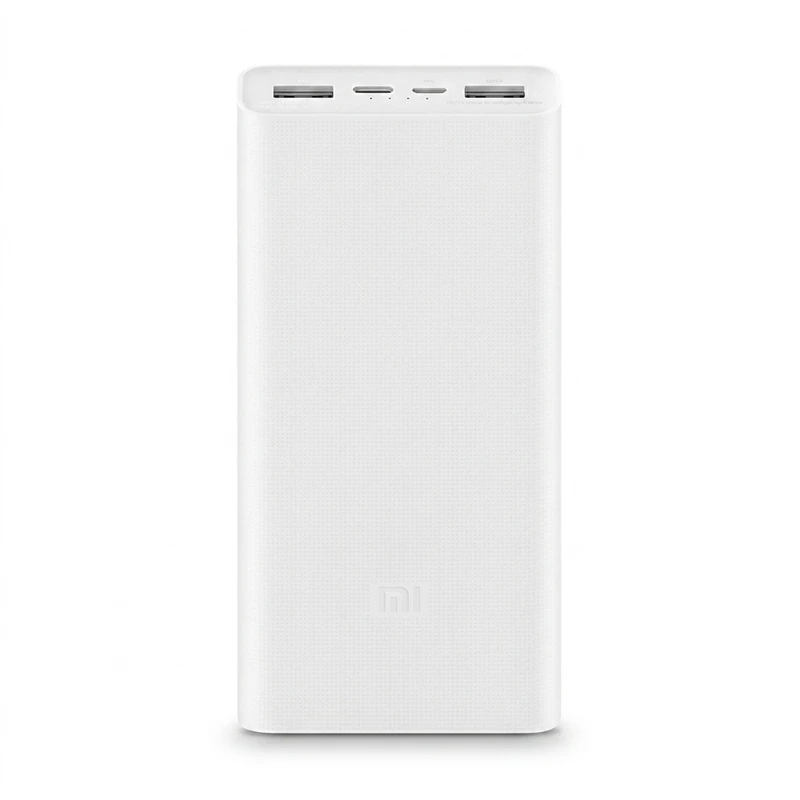 پاوربانک ۲۰۰۰۰ میلیآمپر شیائومی مدل Xiaomi Mi Power Bank 3 PLM18ZM فست شارژ ۱۸ وات دوطرفه